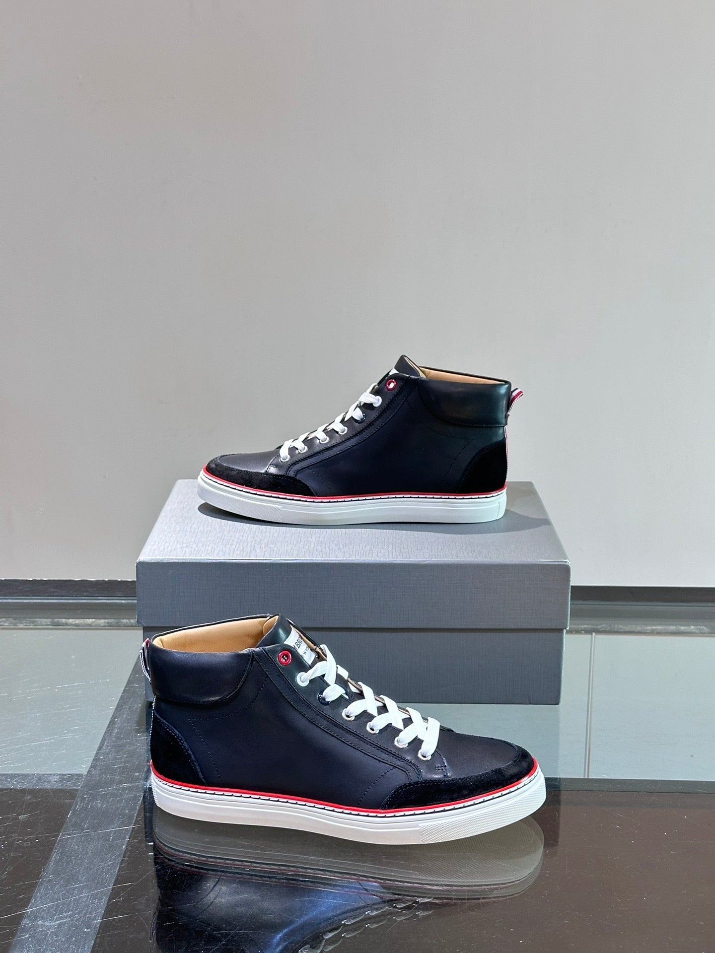 High-top sneakers