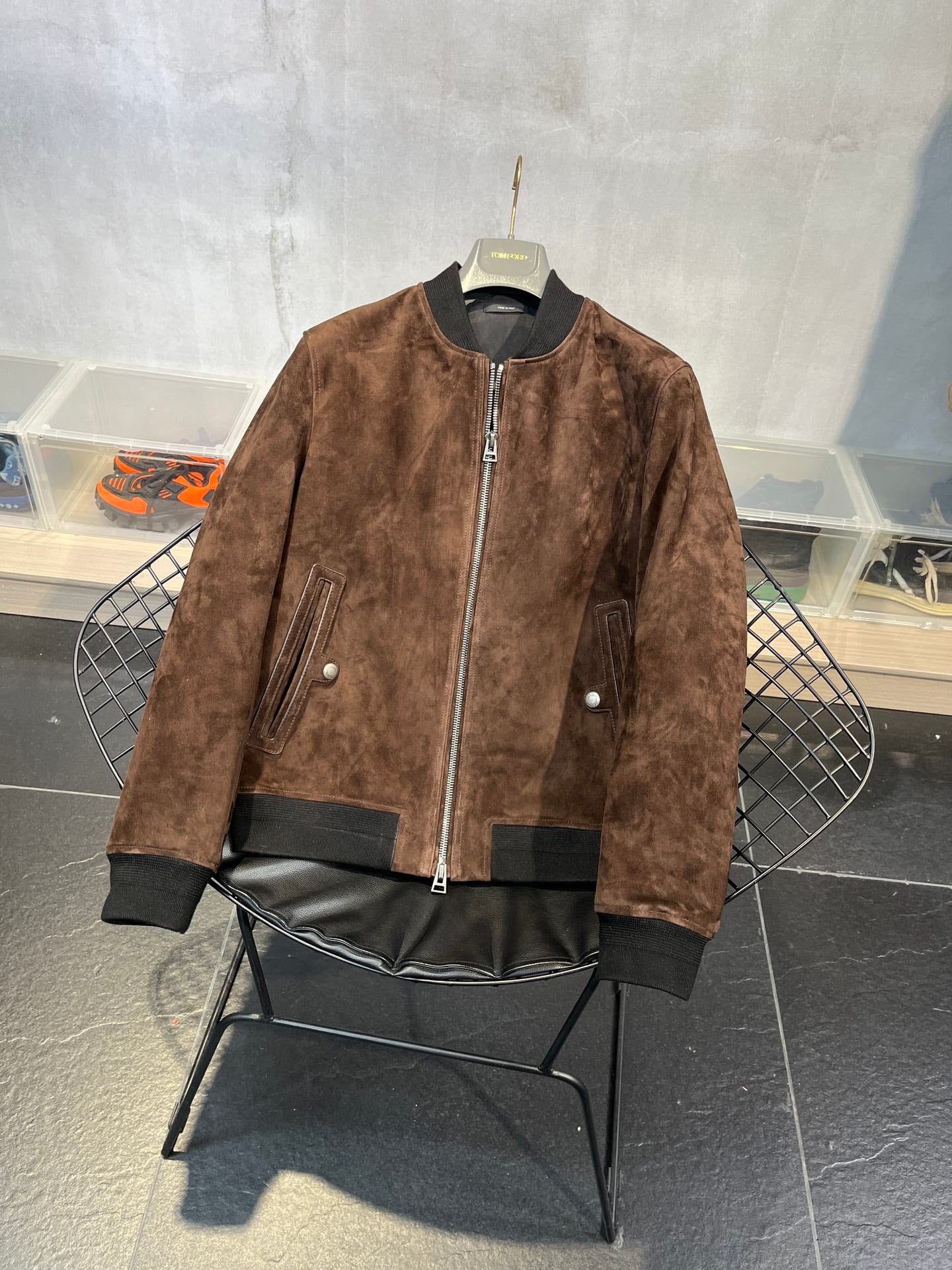 Leather Baseball Jacket