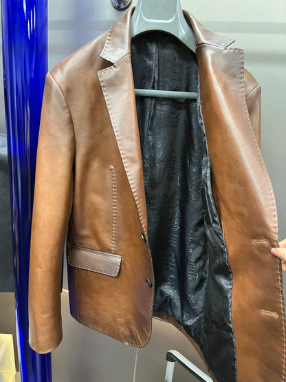 Leather Blazer