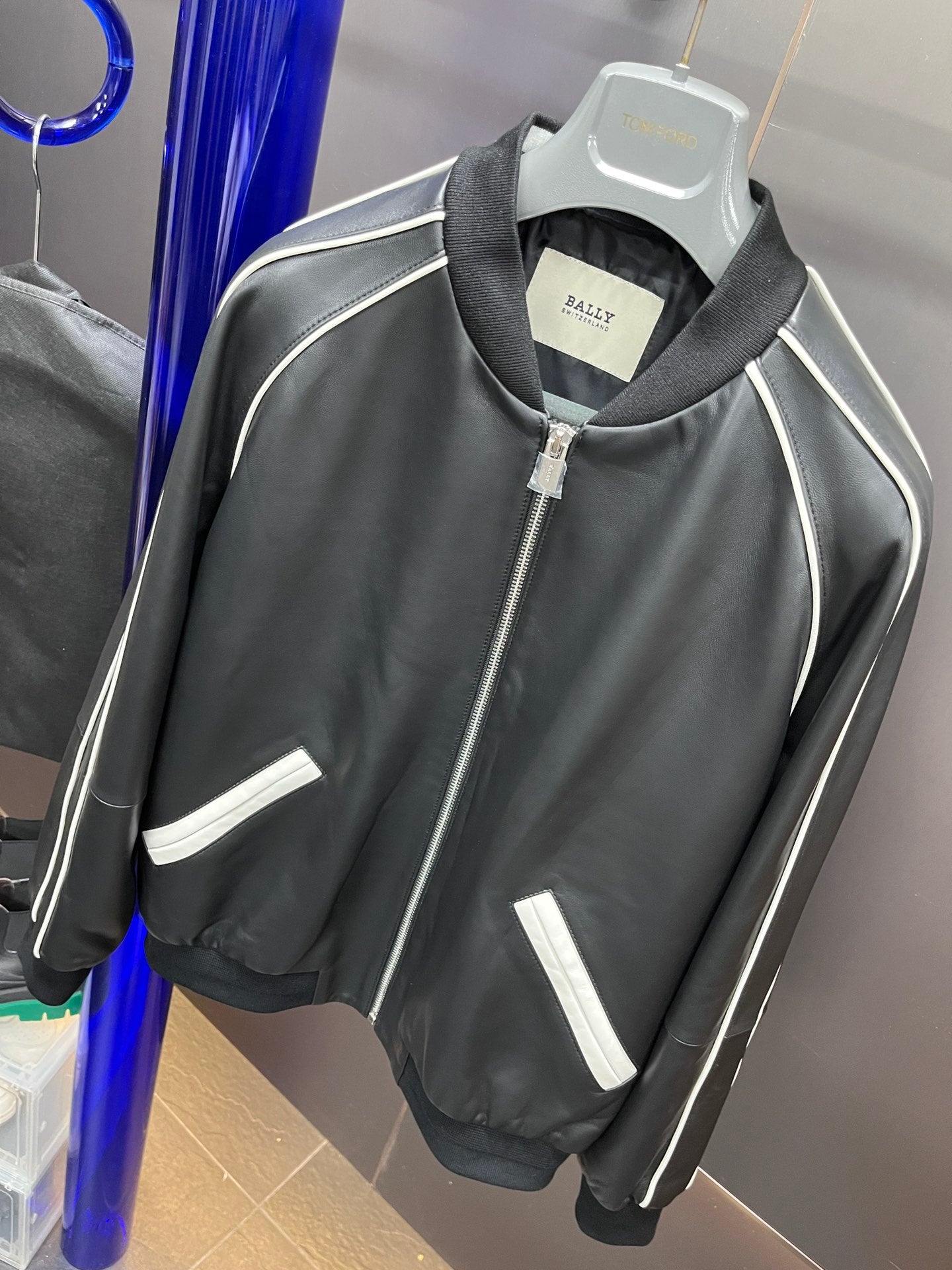 Leather Baseball Jacket