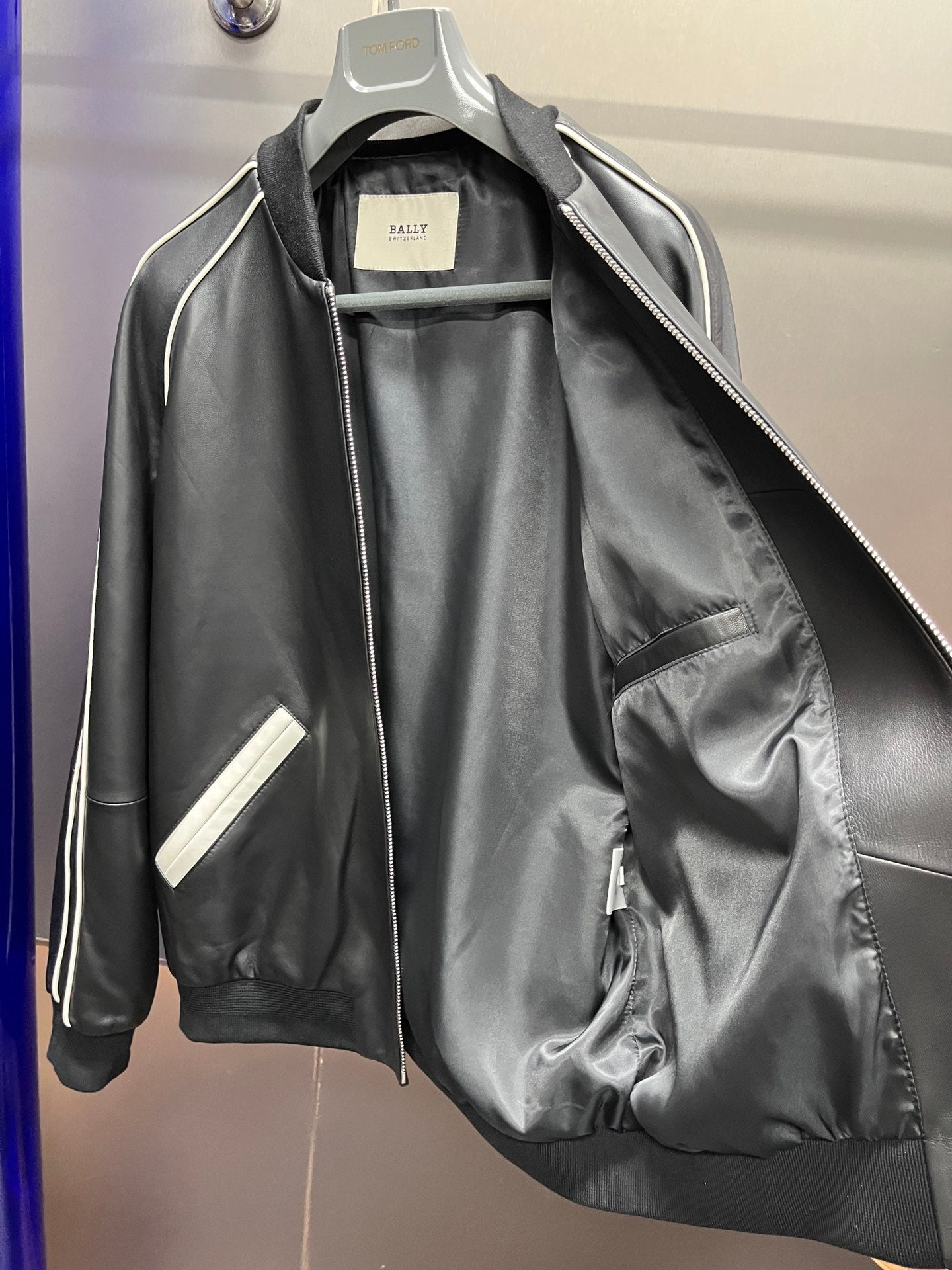 Leather Baseball Jacket