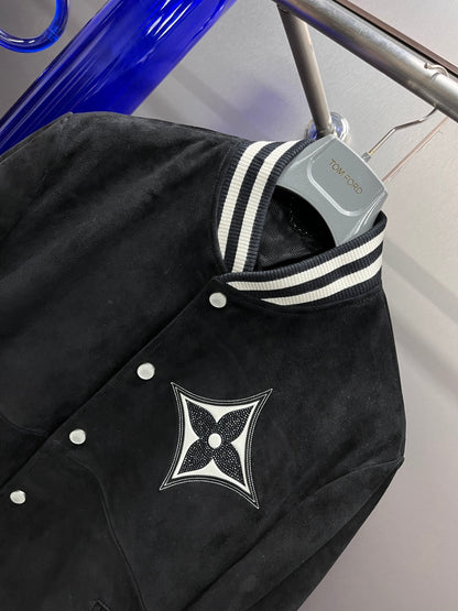 Leather Baseball Jacket