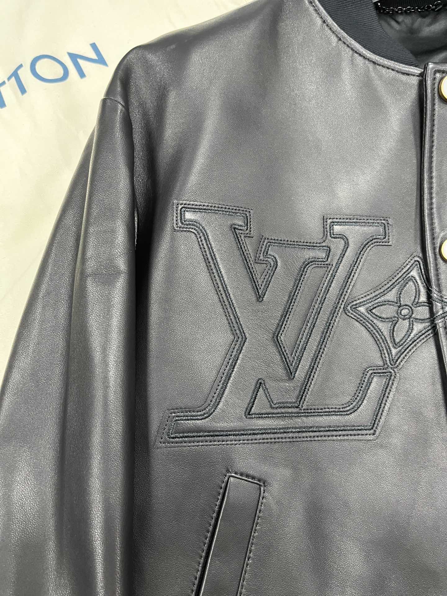 Leather Baseball Jacket