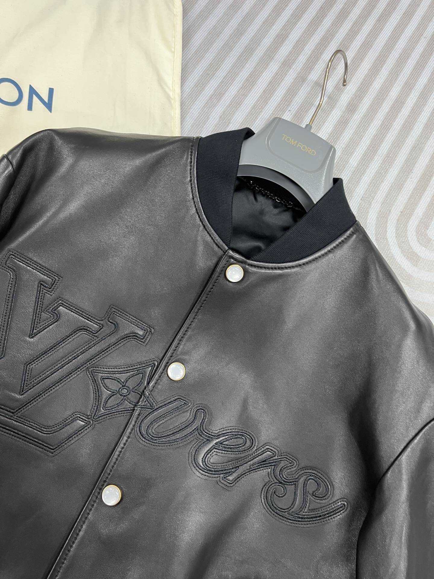 Leather Baseball Jacket