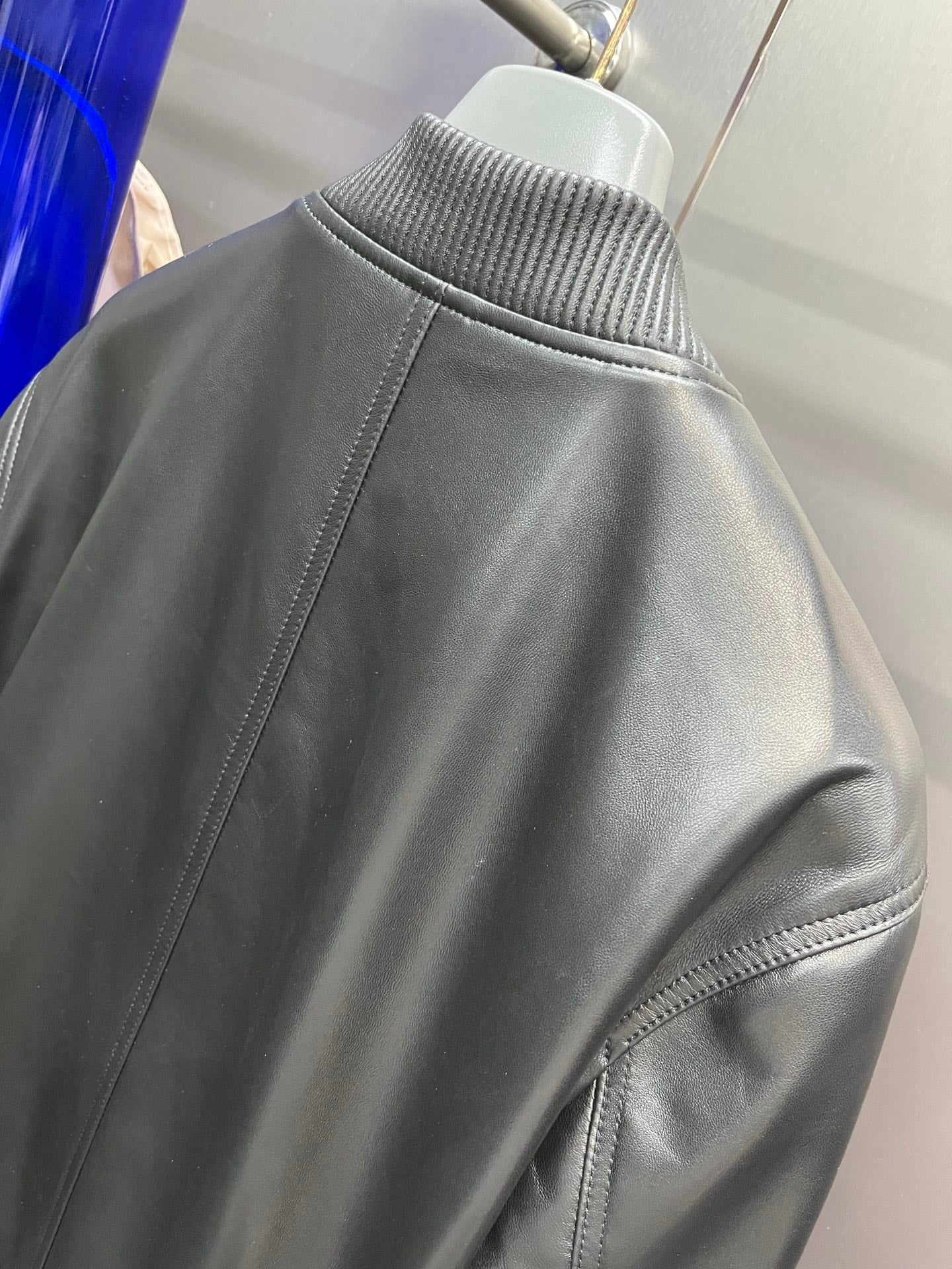 Leather Baseball Jacket