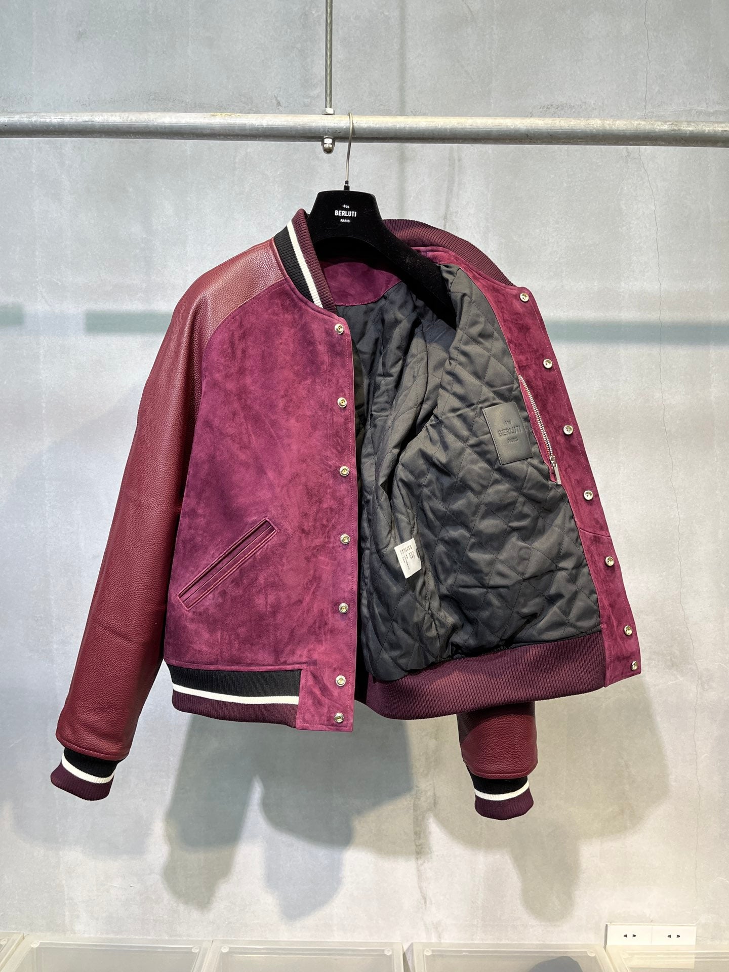 Leather Baseball Jacket