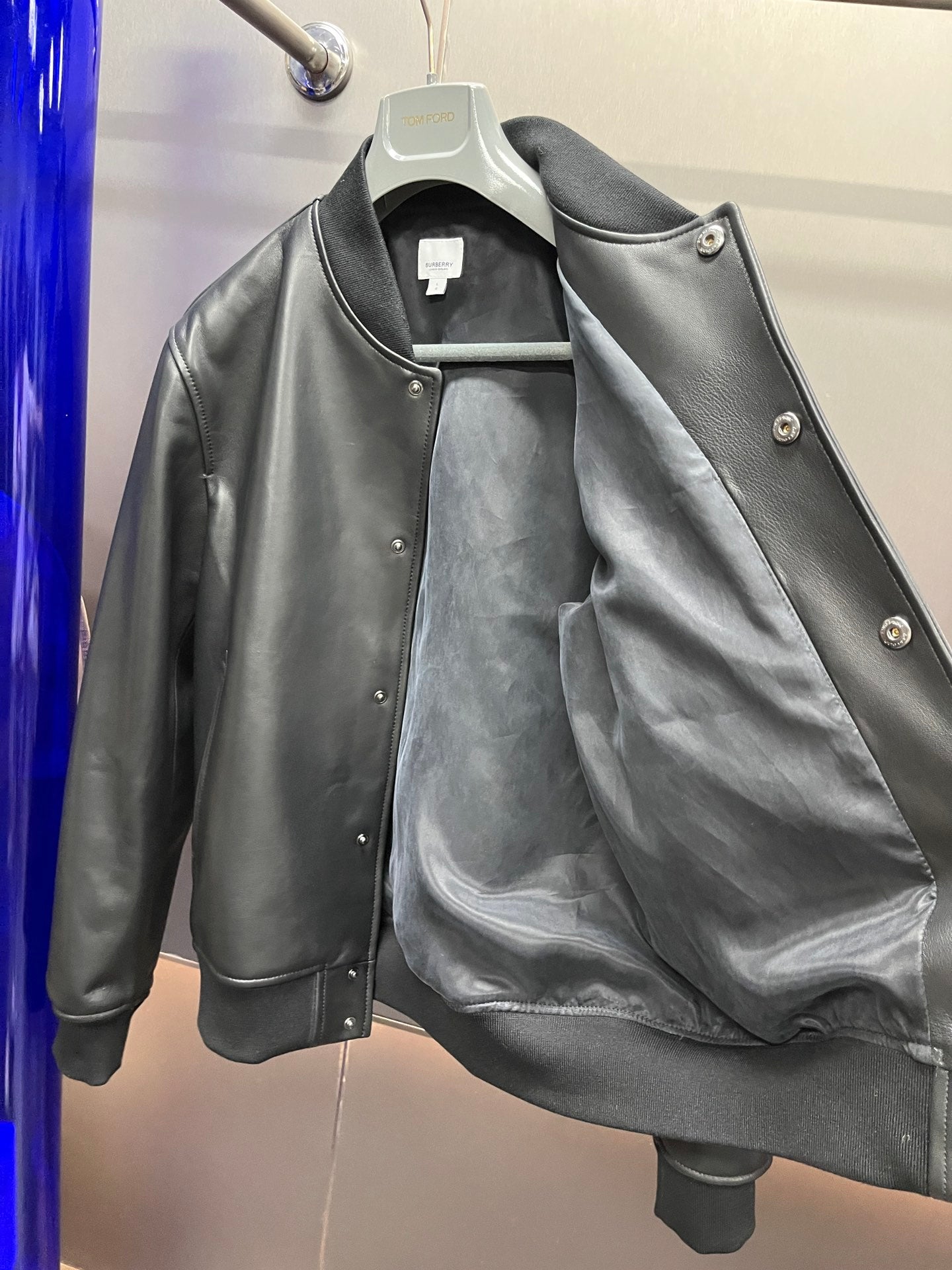 Leather Baseball Jacket