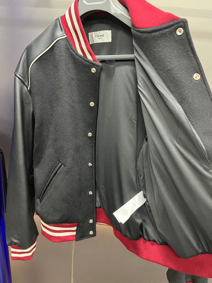 Leather Baseball Jacket