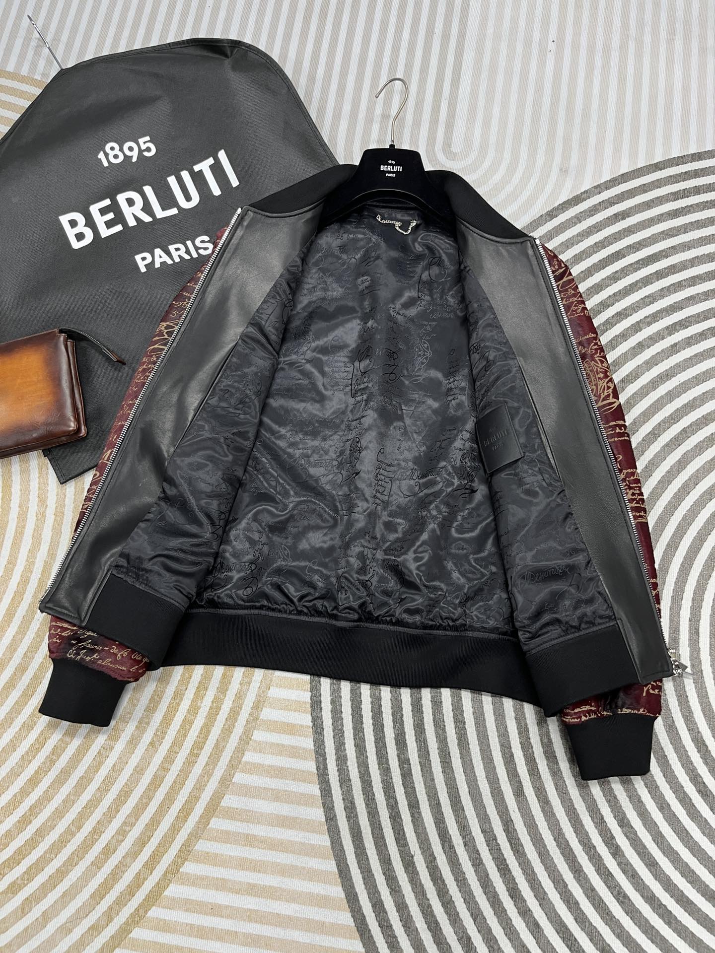 Leather Baseball Jacket