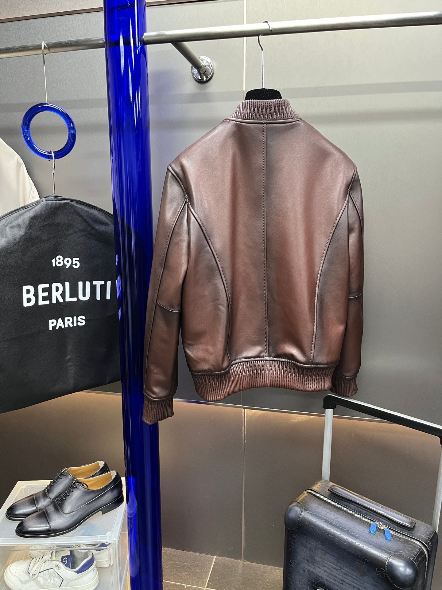 Leather Baseball Jacket