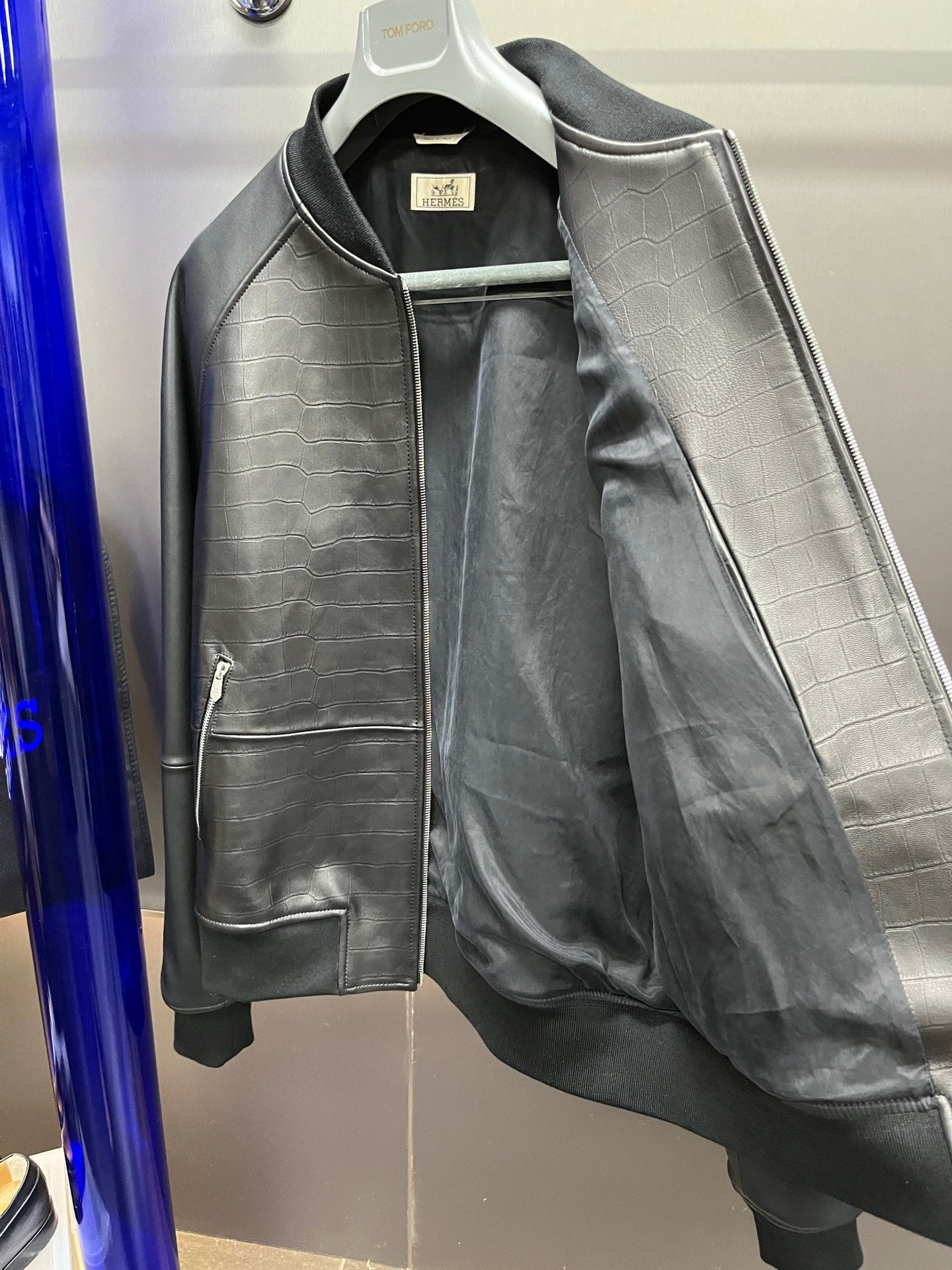 Leather Baseball Jacket