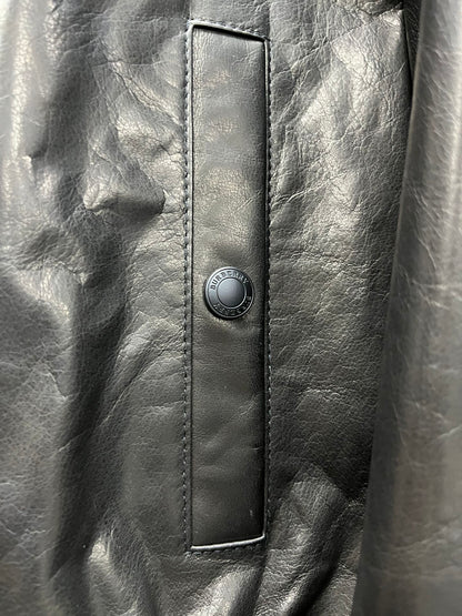 Leather Baseball Jacket