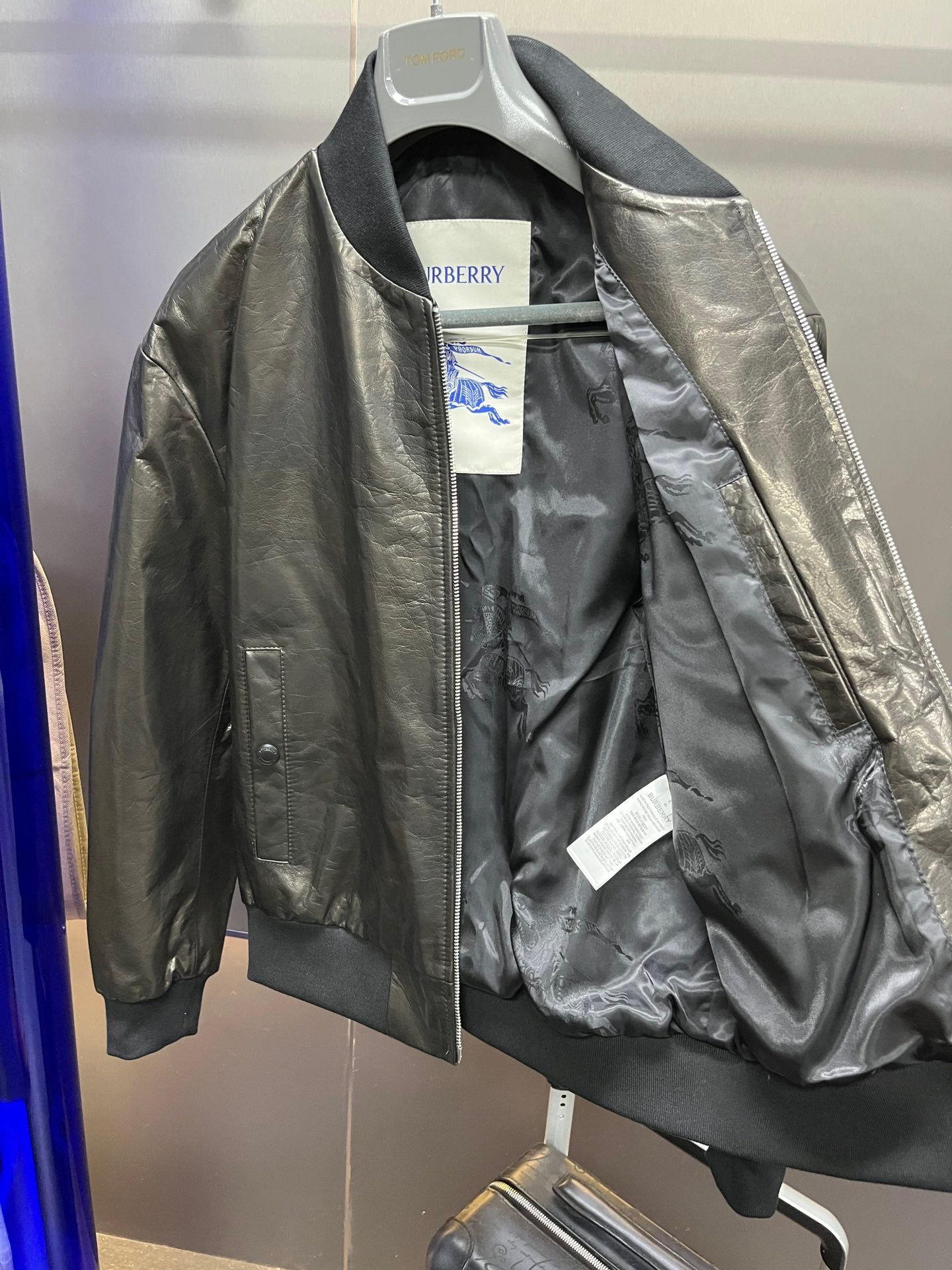 Leather Baseball Jacket