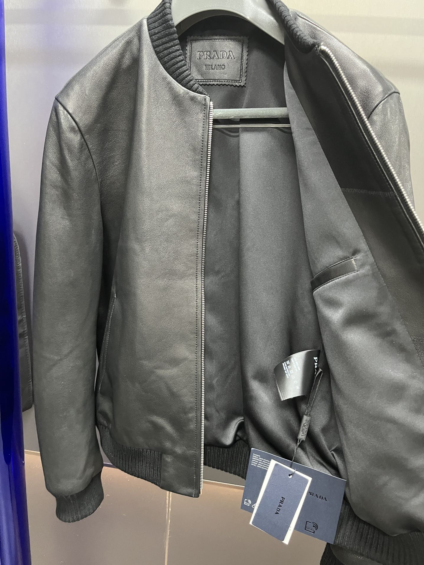 Leather Baseball Jacket