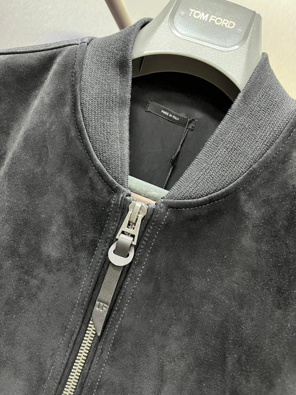 Leather Baseball Jacket