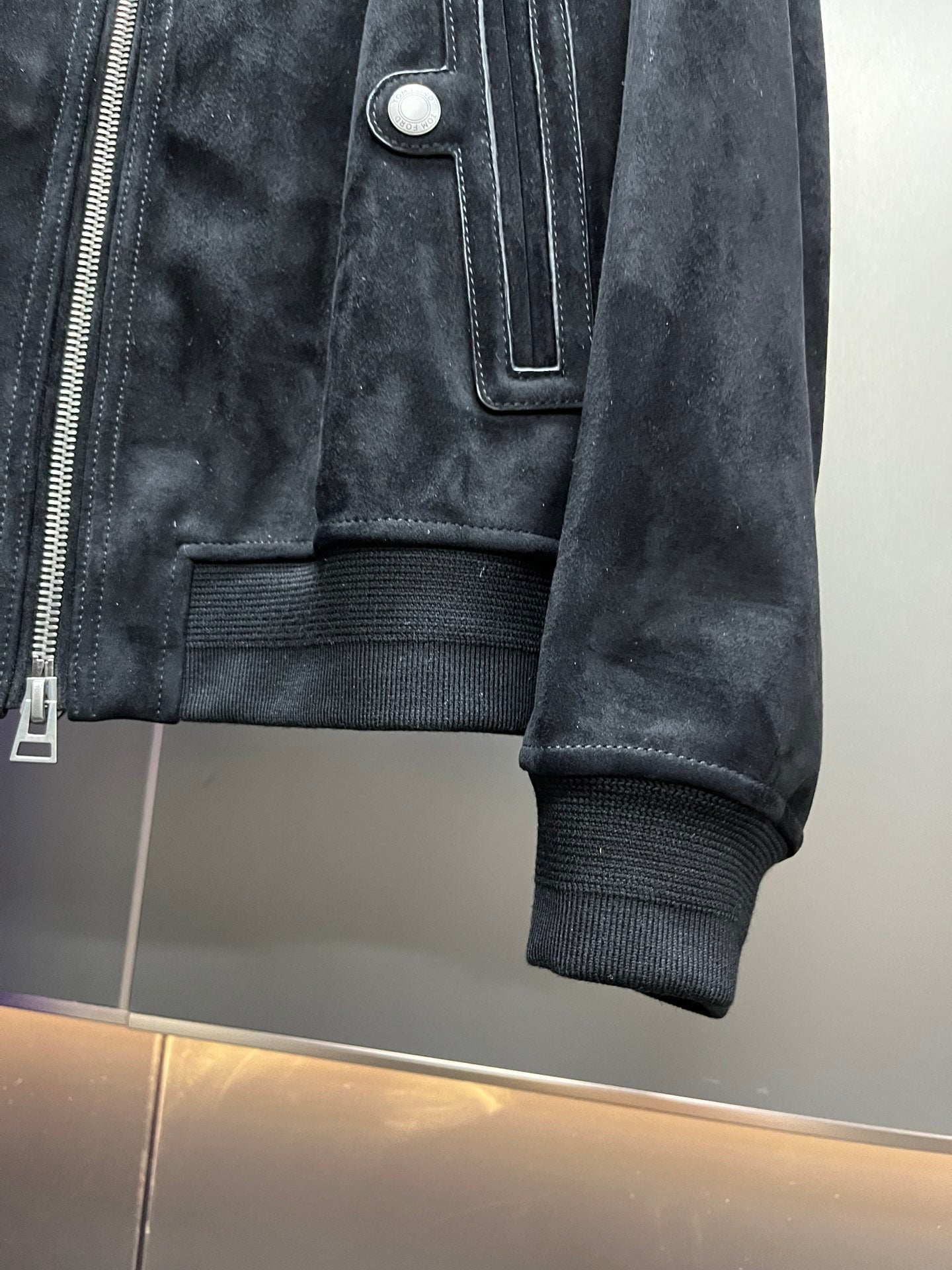 Leather Baseball Jacket
