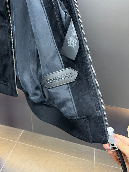 Leather Baseball Jacket