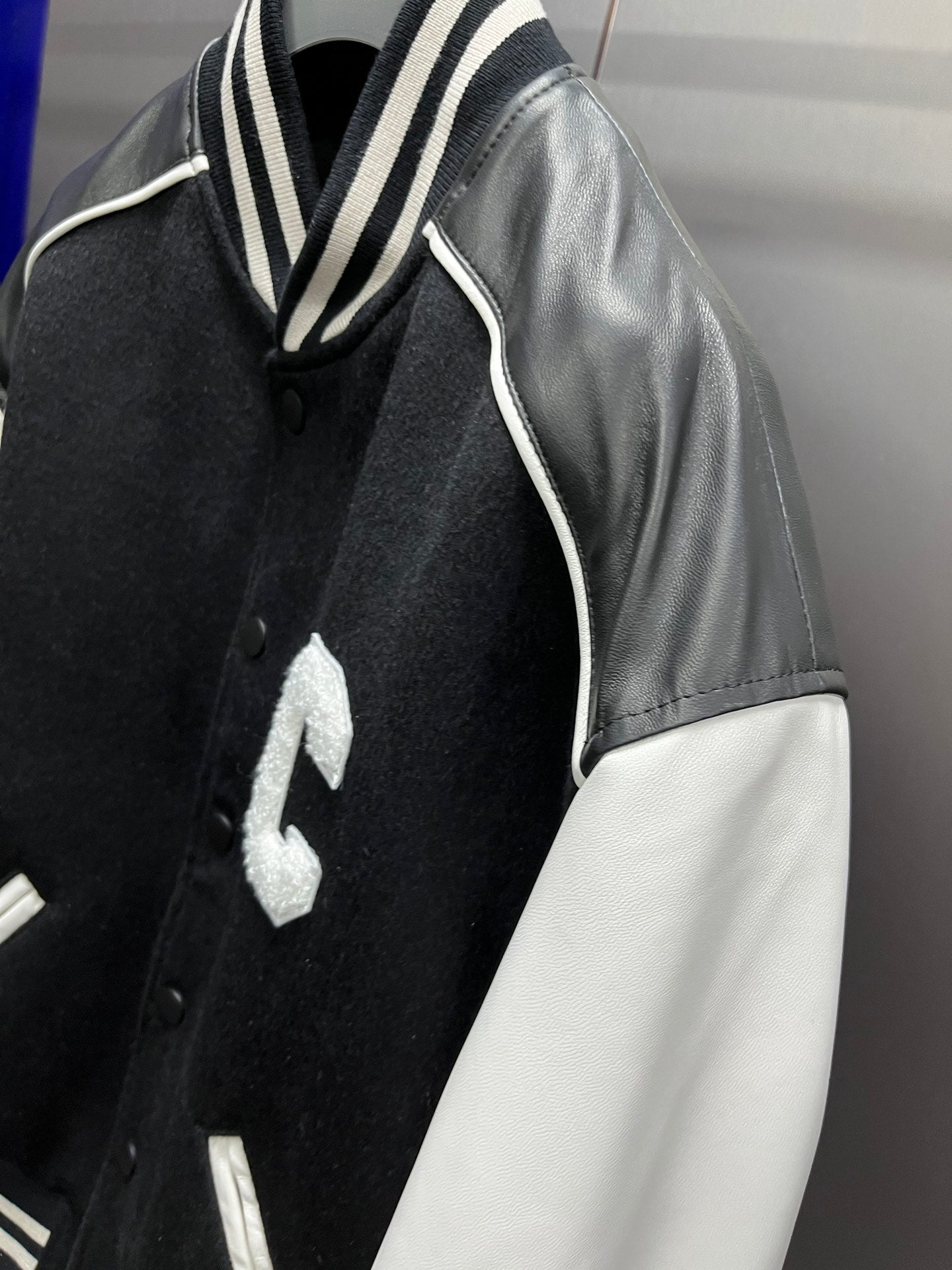 Leather Baseball Jacket