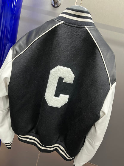 Leather Baseball Jacket