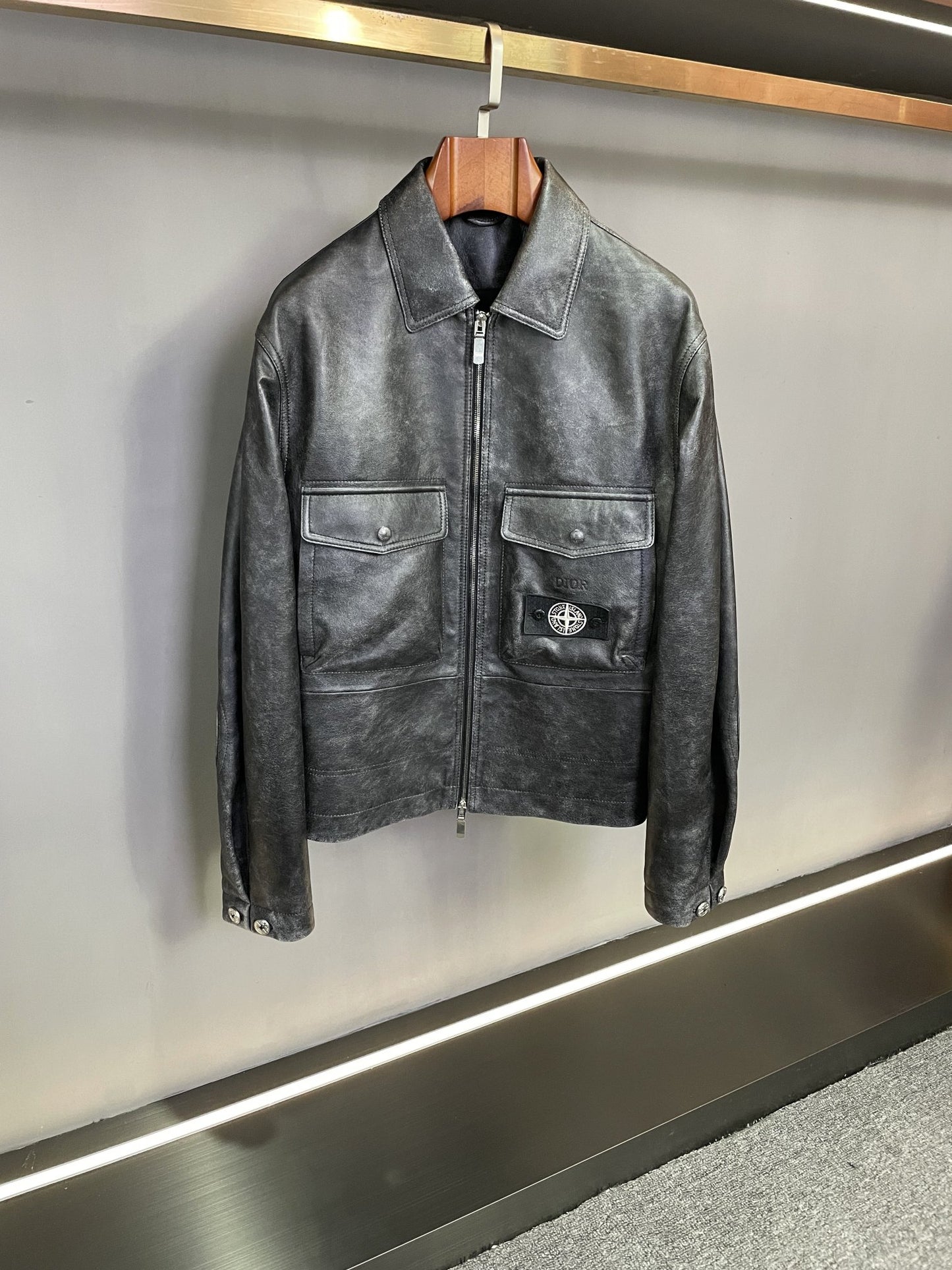 Collaborative Leather Jacket
