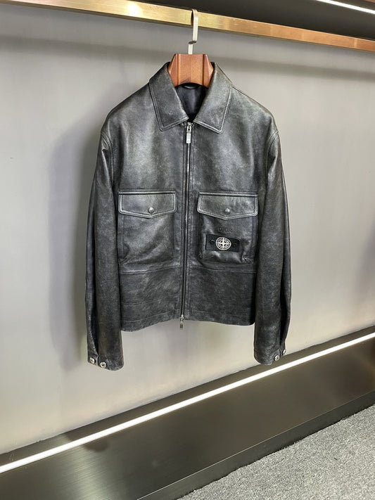 Collaborative Leather Jacket