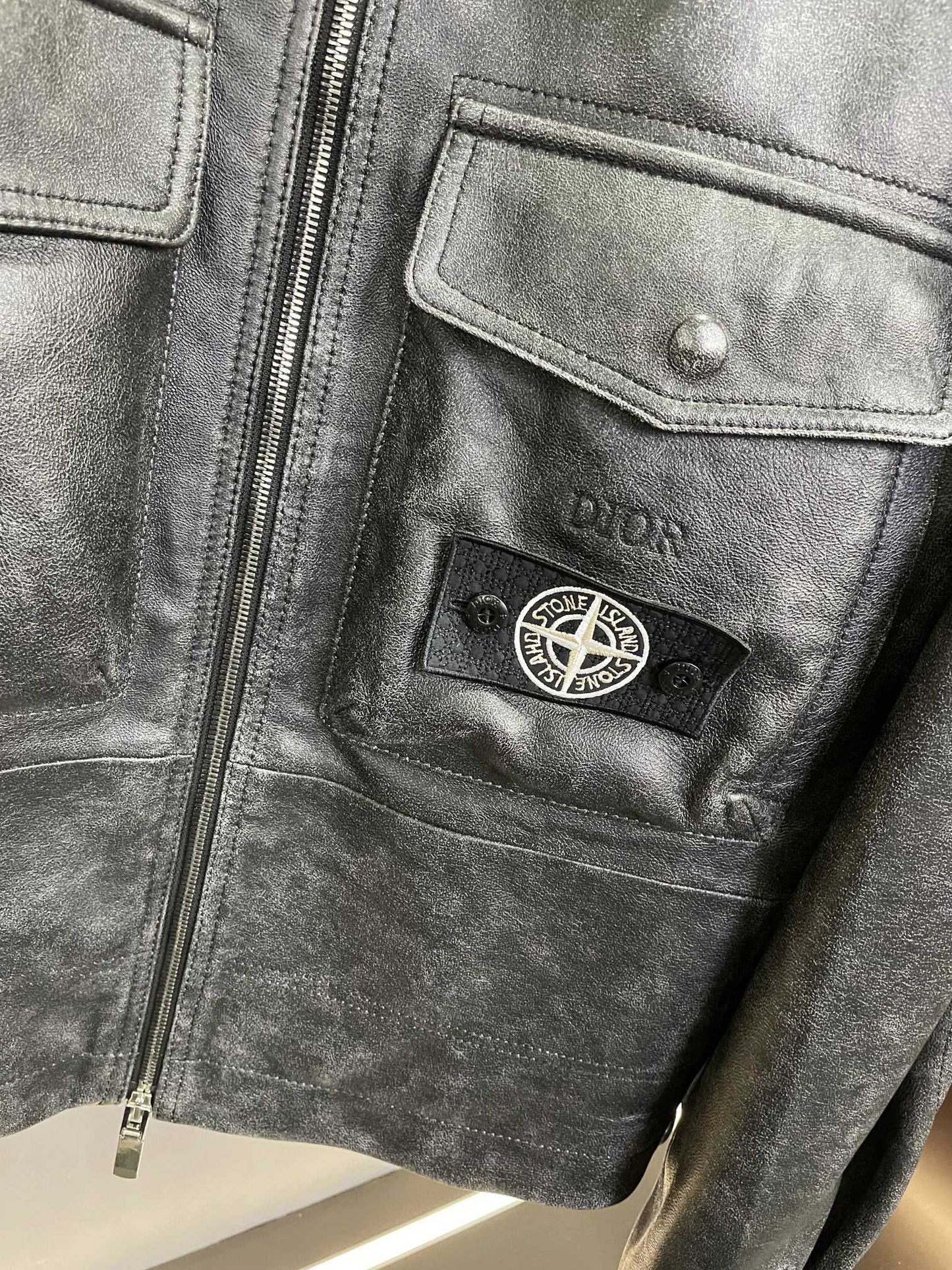 Collaborative Leather Jacket