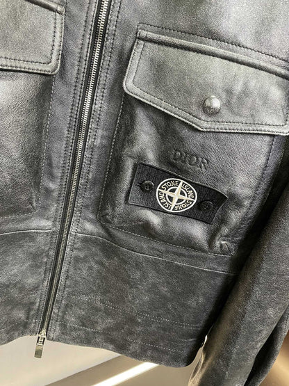 Collaborative Leather Jacket