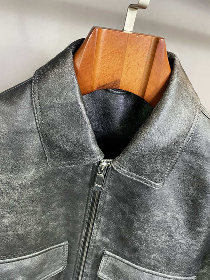 Collaborative Leather Jacket