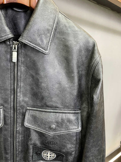 Collaborative Leather Jacket