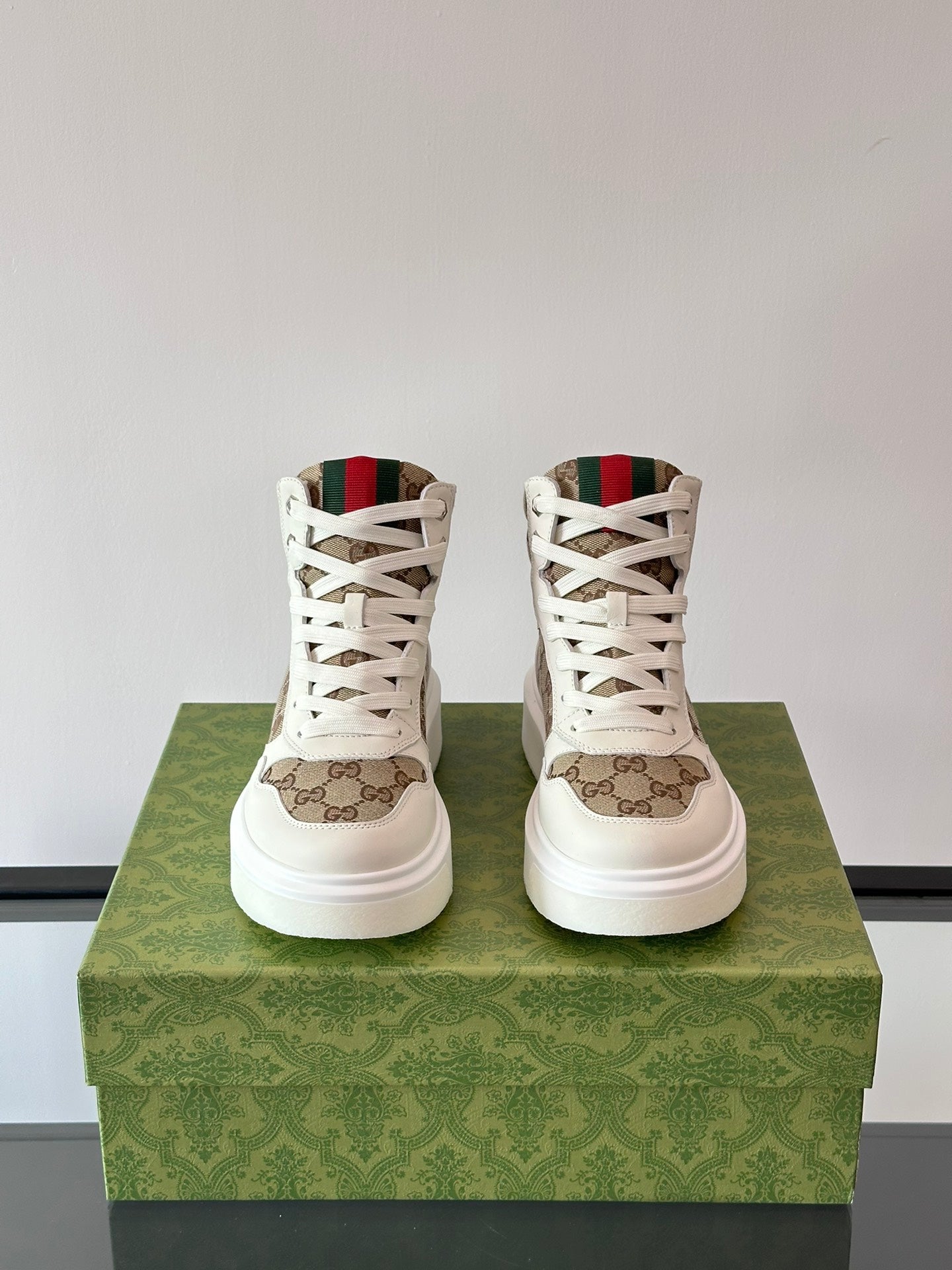 High-top sneakers