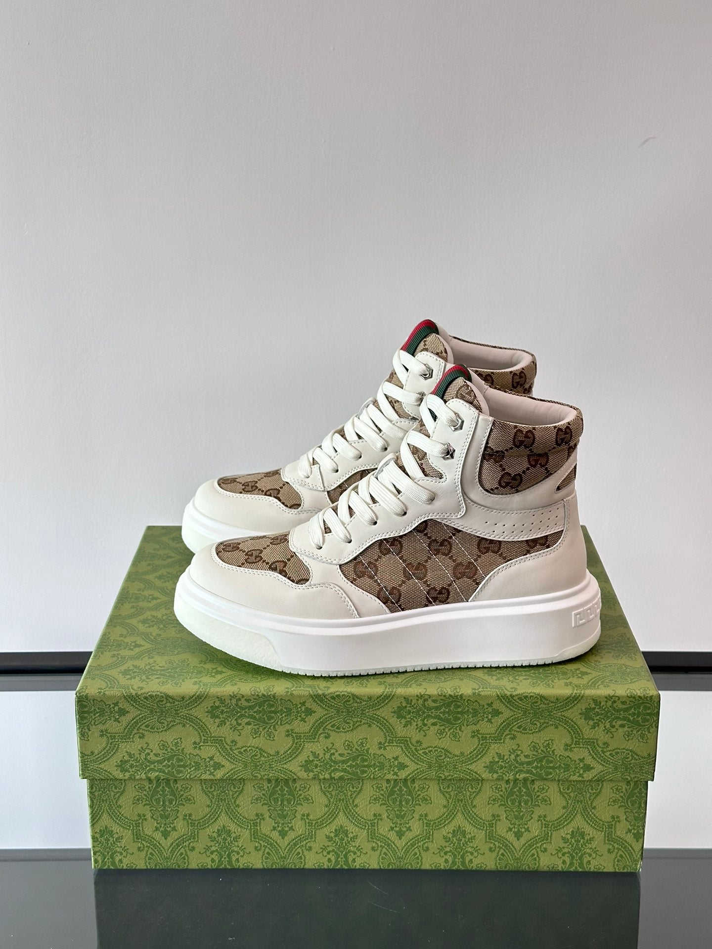 High-top sneakers