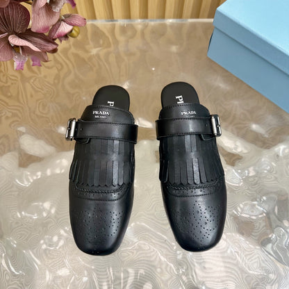 Leather Slippers