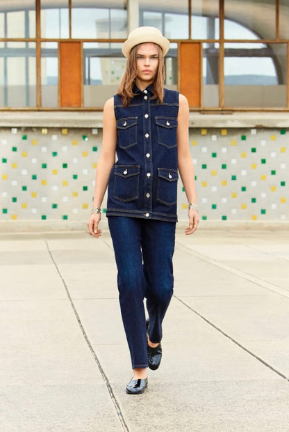 Denim vest