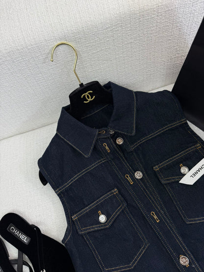 Denim vest