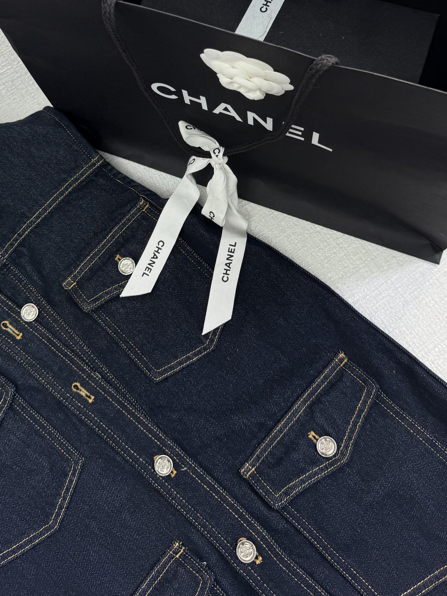 Denim vest