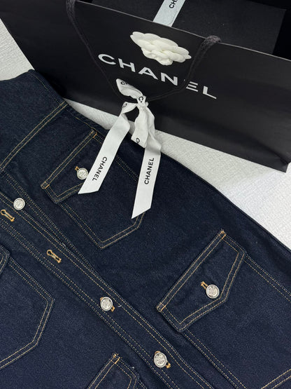 Denim vest