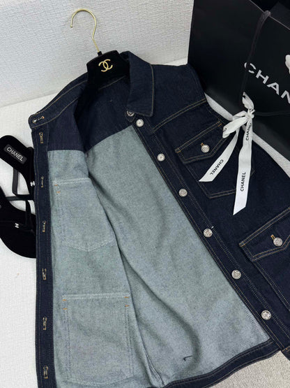 Denim vest