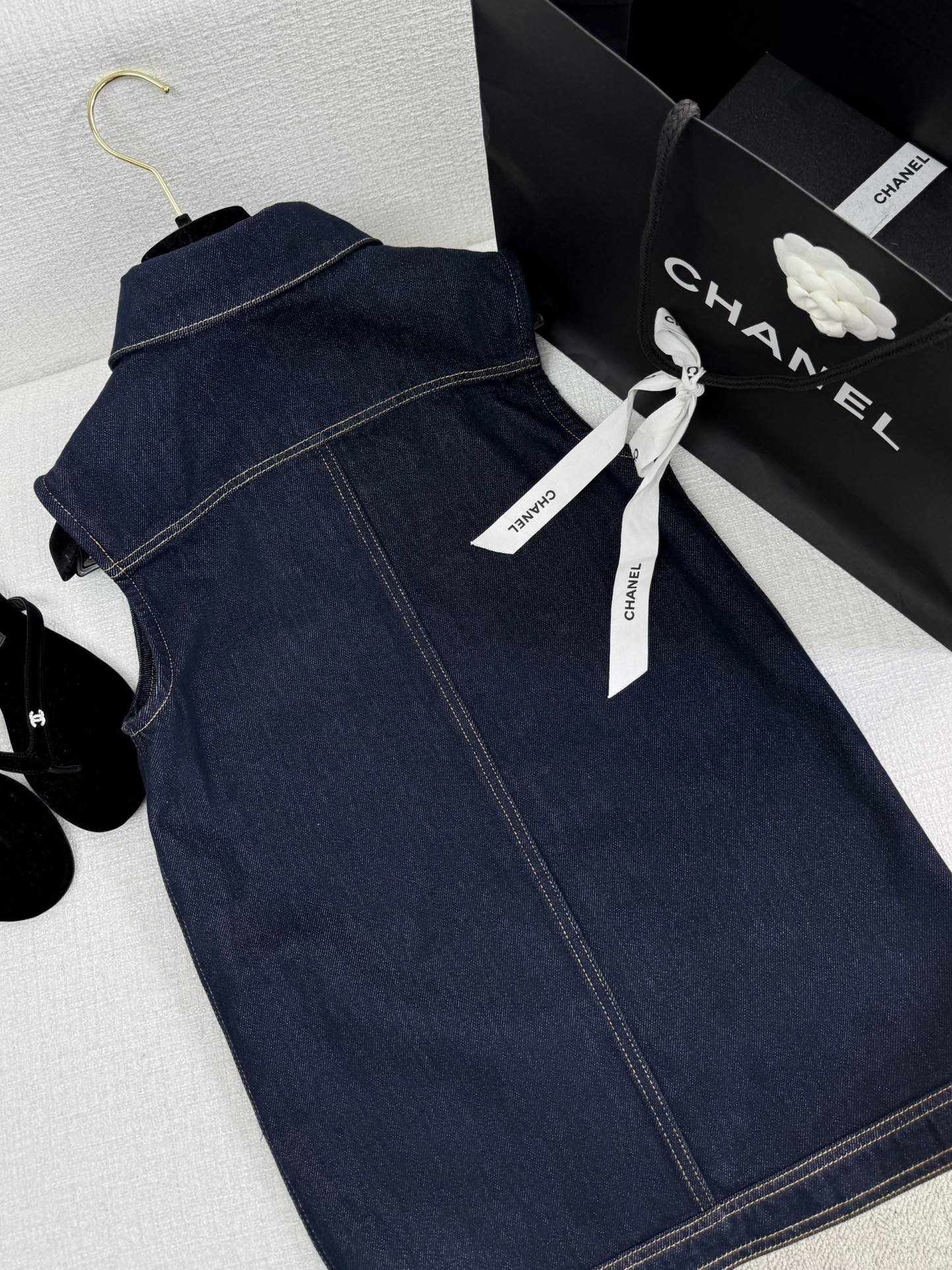 Denim vest