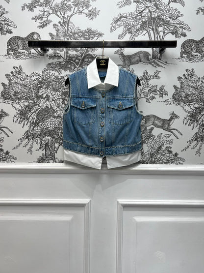 Denim vest