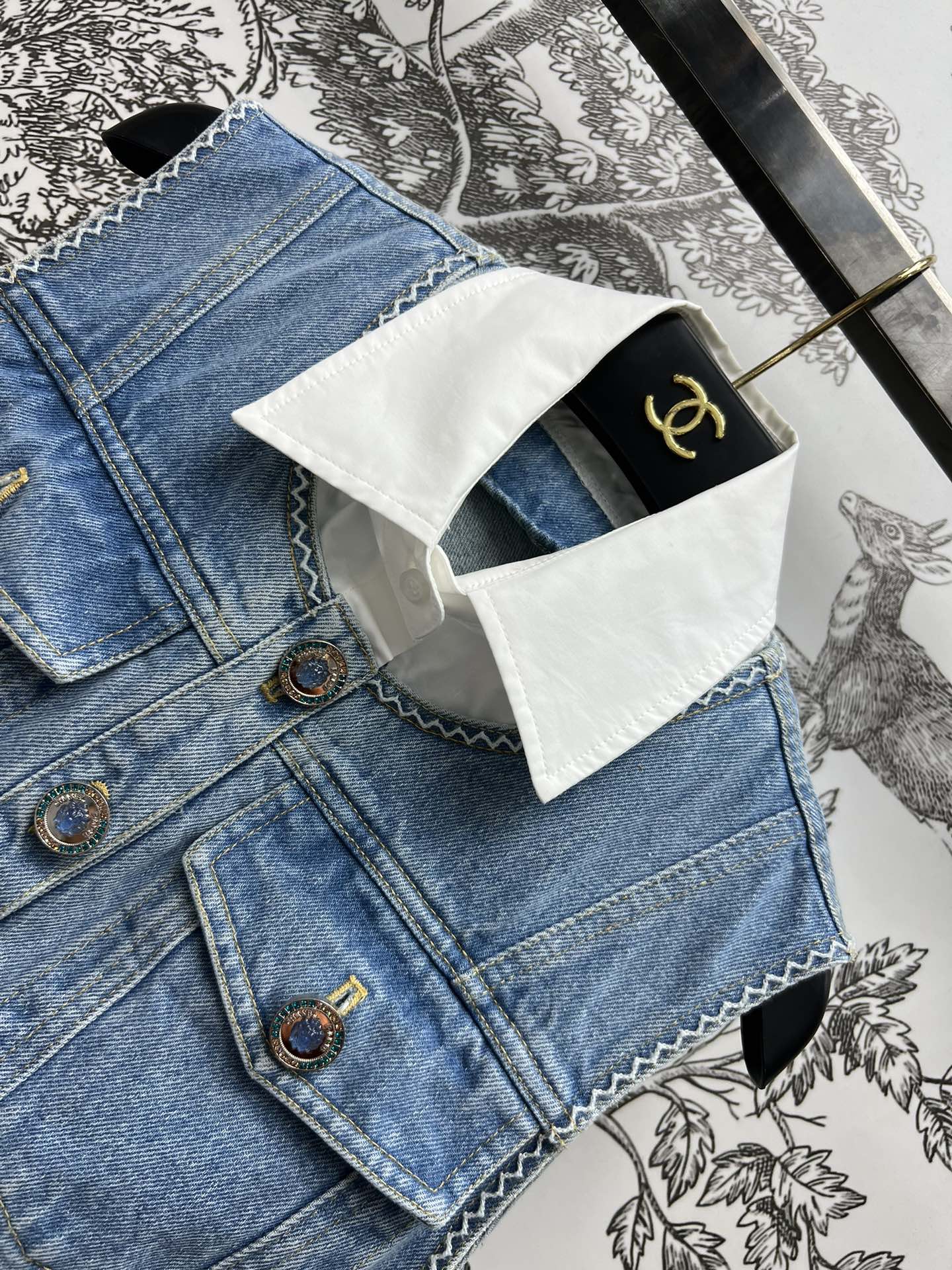 Denim vest