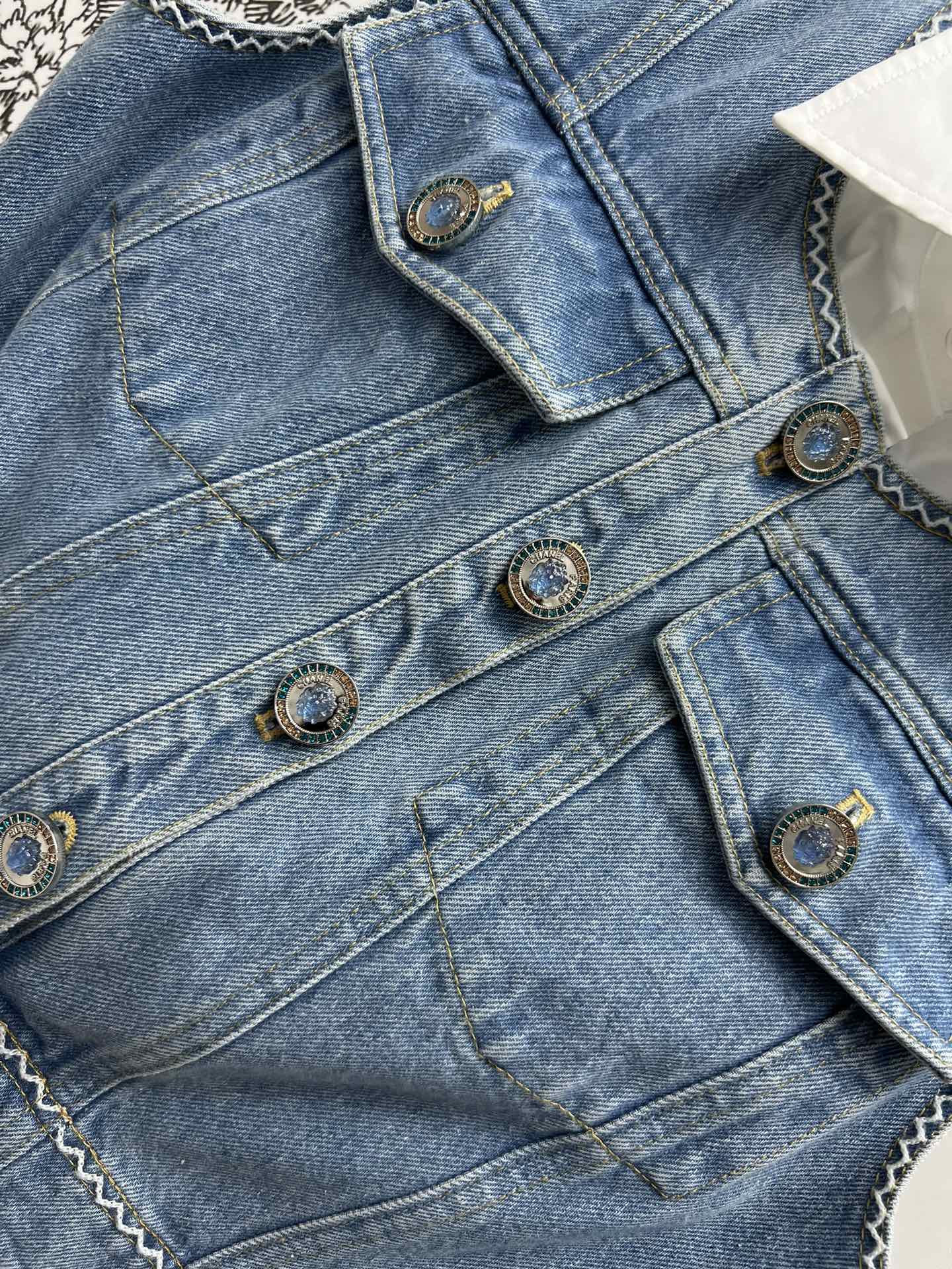 Denim vest