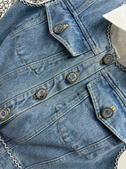 Denim vest