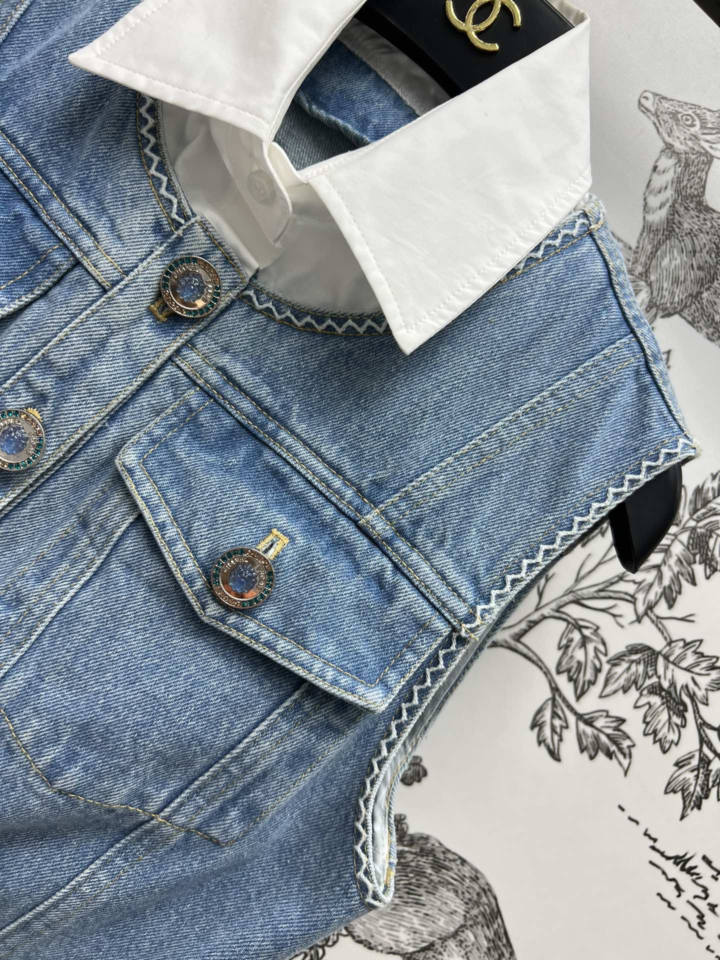 Denim vest