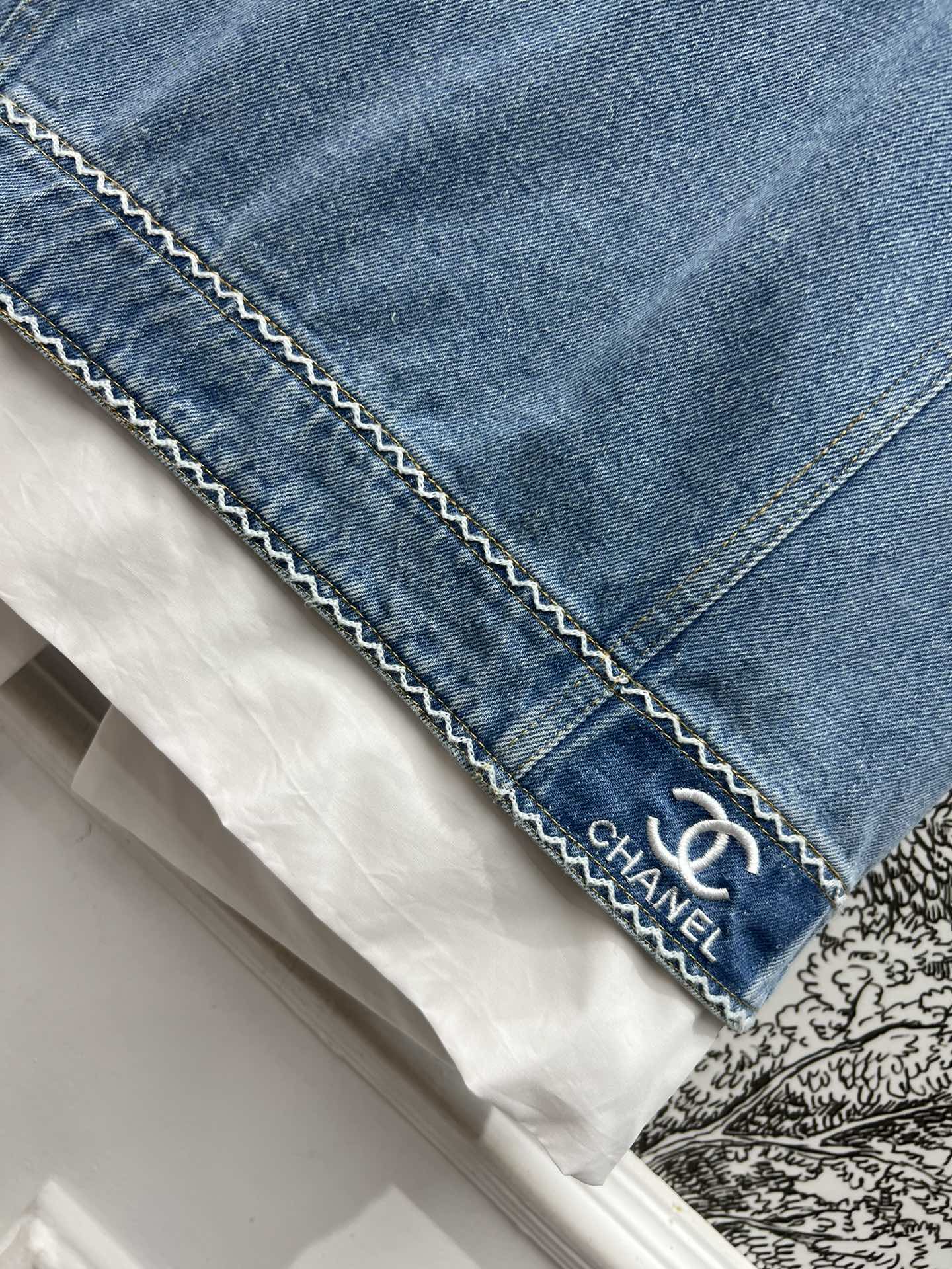 Denim vest