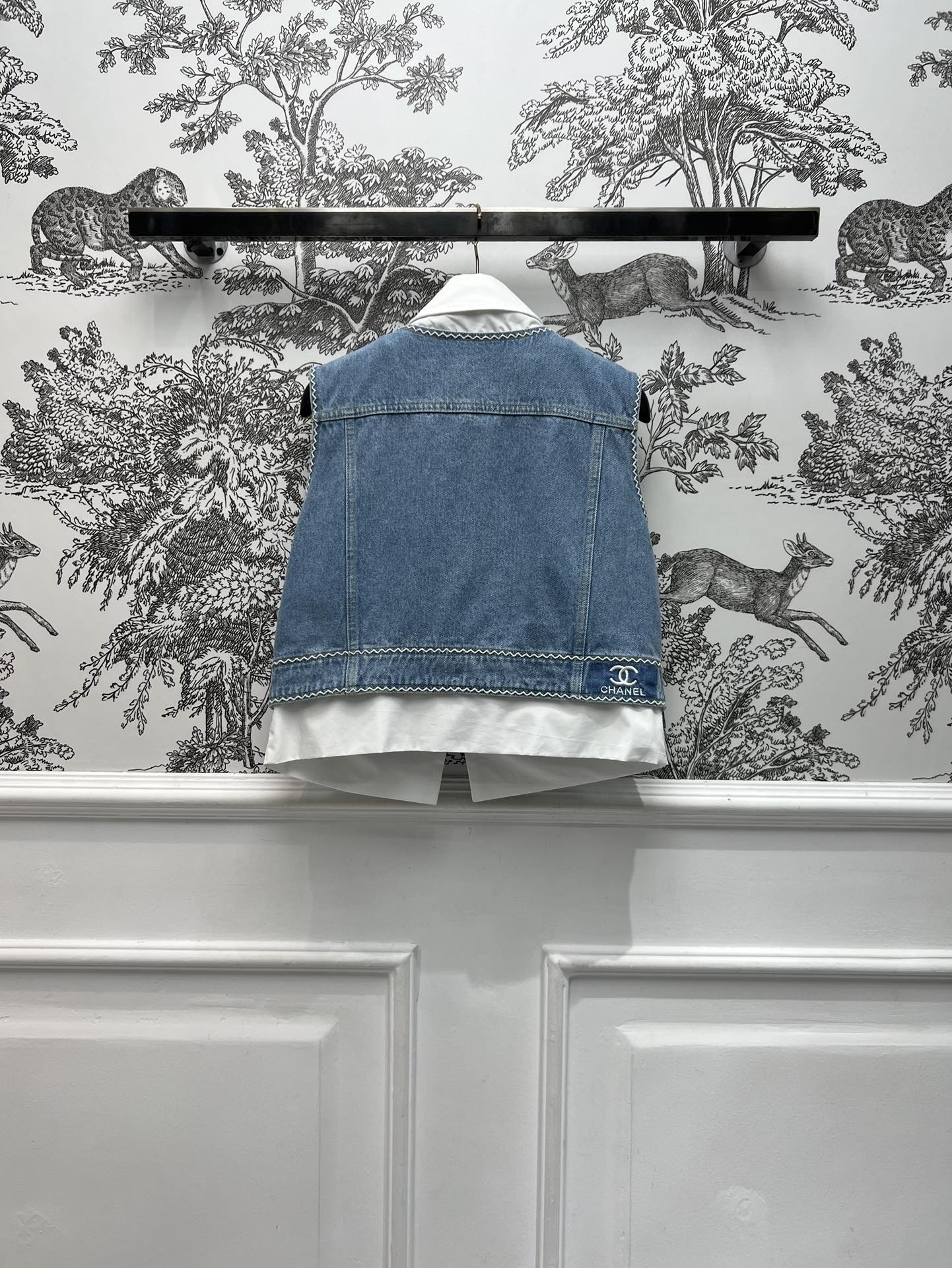 Denim vest