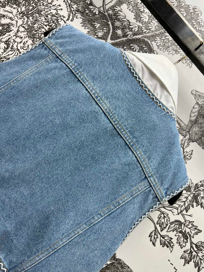 Denim vest
