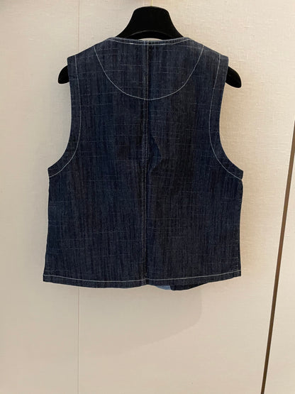 Denim vest