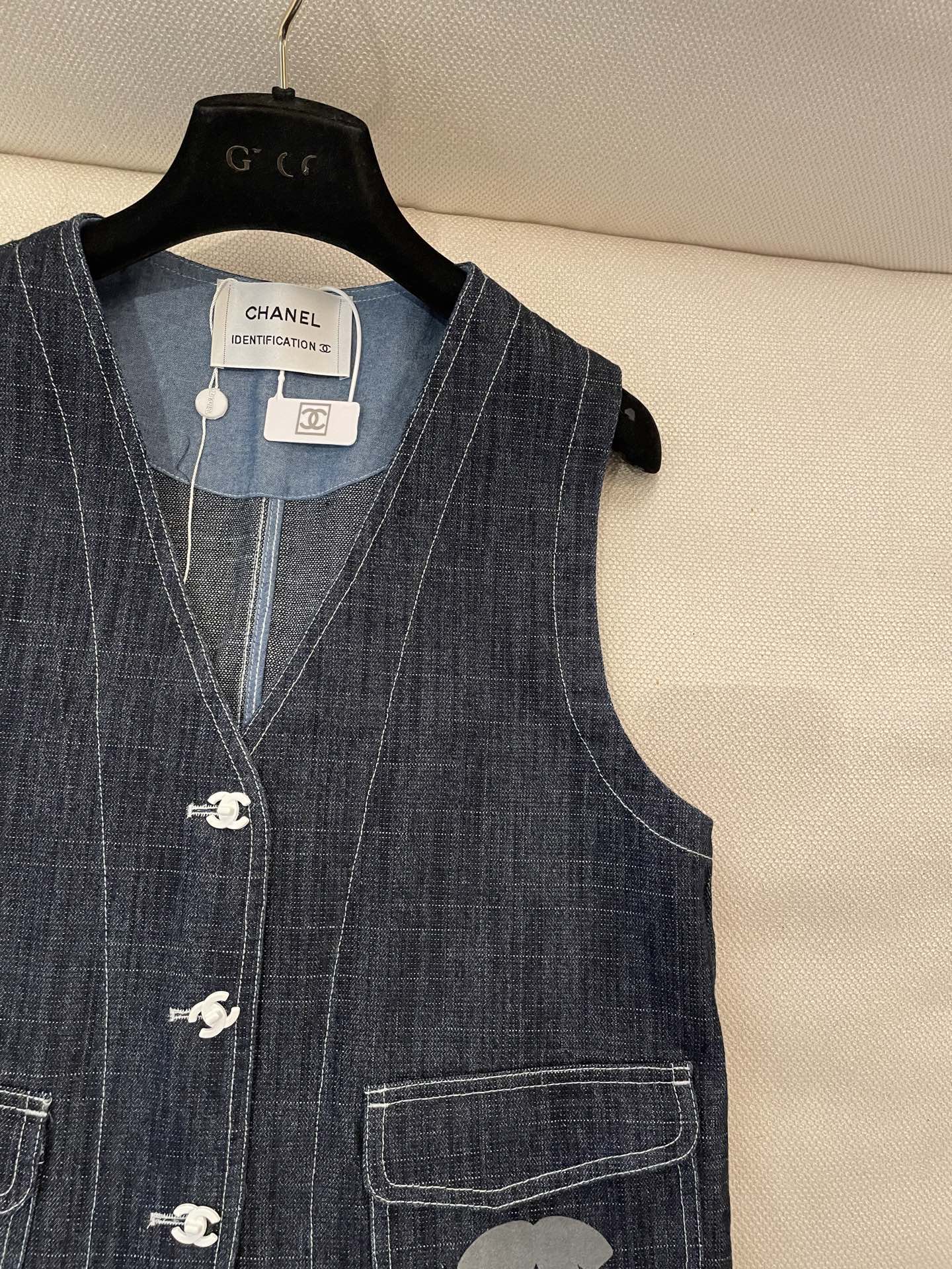 Denim vest