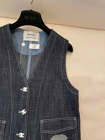 Denim vest