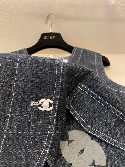 Denim vest